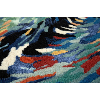 Paklājs FLORES BLUE (Handmade Collection) Paklājs FLORES BLUE (Handmade Collection)